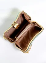 Elegant handbag studded with shiny beads - Image 4