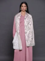 Scarf, light wooded rose - Image 2