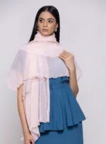 Plain pink scarf - Image 2