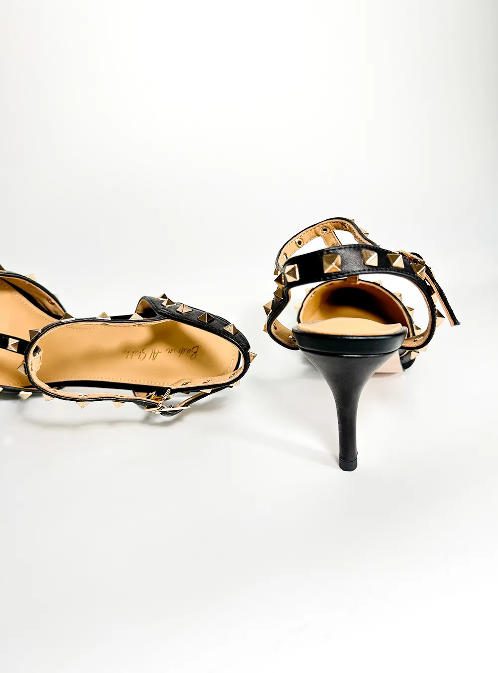 حذاء 2231 حذاء بكعب عالٍ مع جلد طبيعي - الصورة 2