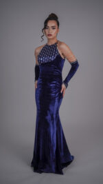 Velvet Mermaid Gown