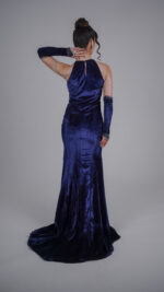 Velvet Mermaid Gown - Image 6