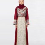 Red Garden Kaftan