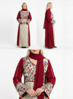 ⁦Red Garden Kaftan⁩ - الصورة ⁦3⁩