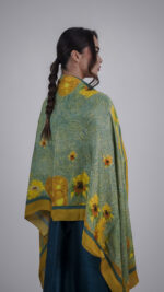 BS Gogh Sunflowers Scarf