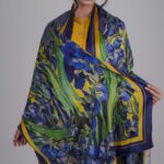 BS Irises Garden Scarf