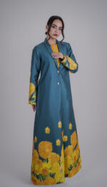 BS Sunflower Garden Abaya