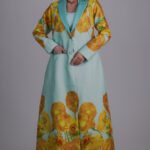 BS Gogh Sunflowers Abaya