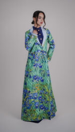 BS Gogh Irises Abaya