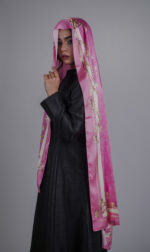 ⁦BS Pink Almond Blossoms Scarf⁩ - الصورة ⁦2⁩