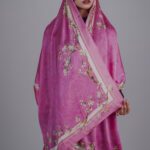 BS Pink Almond Blossoms Scarf